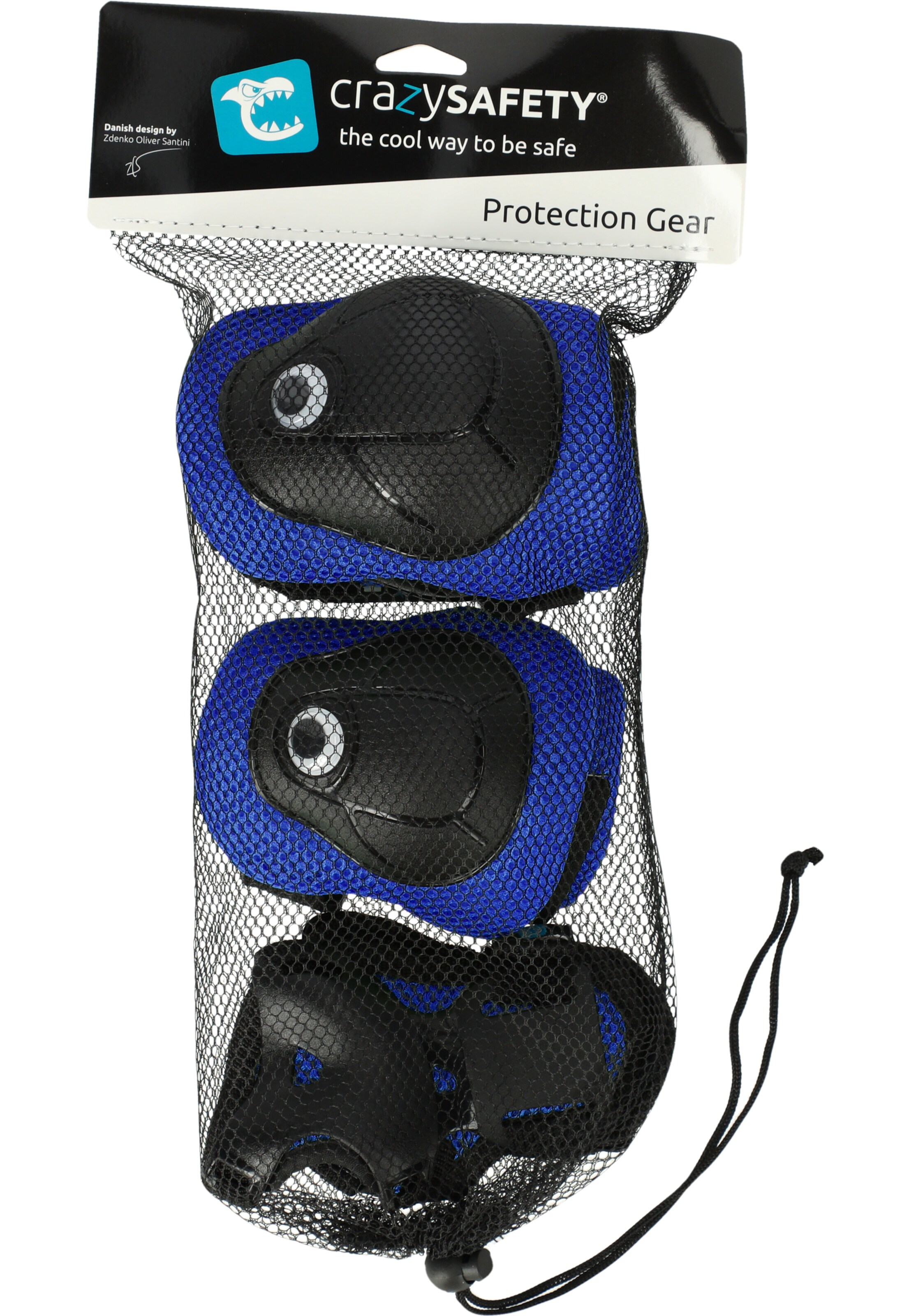 Crazy Safety Accessories 'Rollende Augen' in Blue