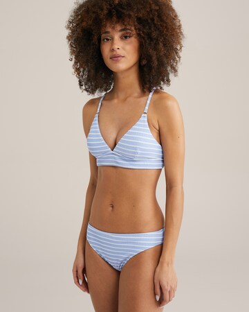 WE Fashion Bikini bottom in Blue: front