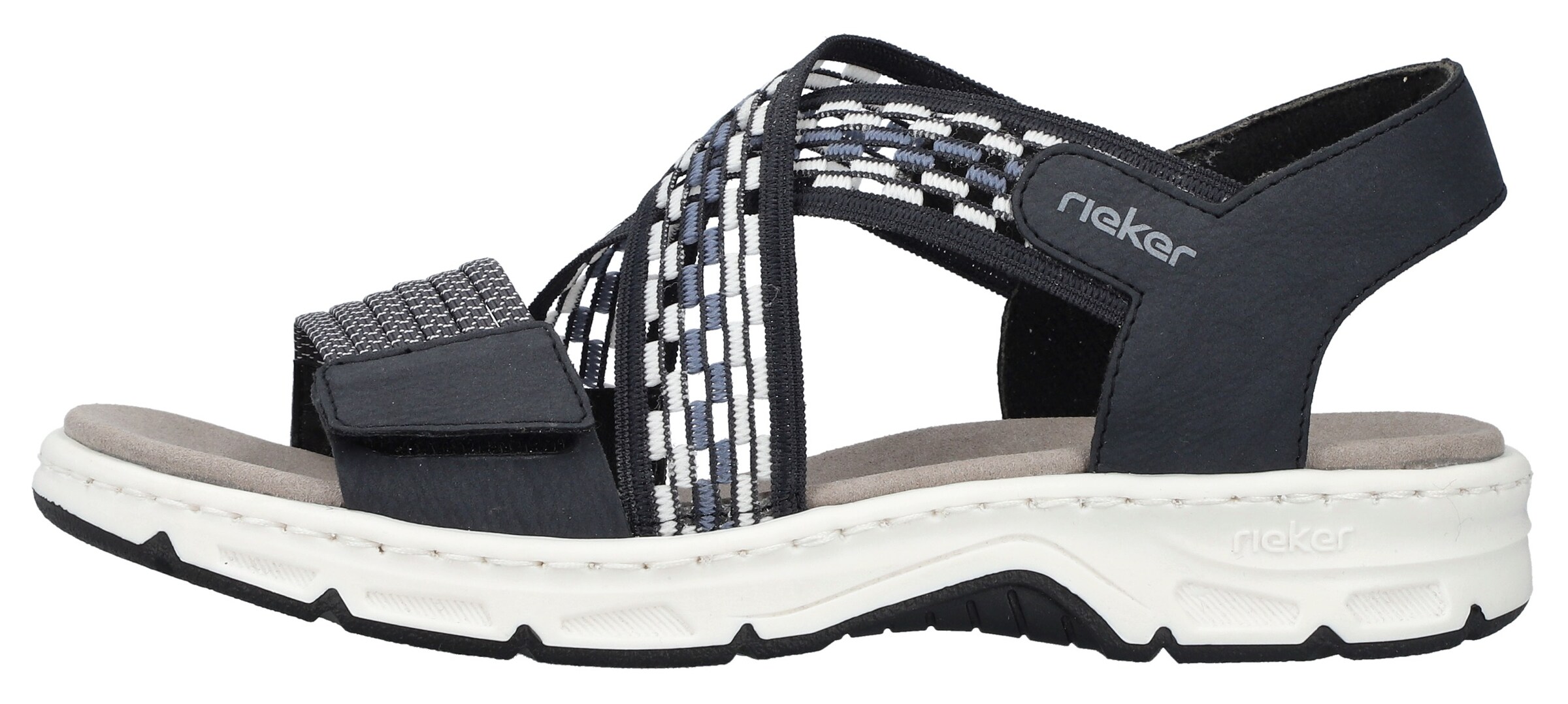 Sandales de randonnée Rieker en noir