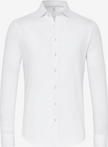 DESOTO Button Up Shirt 'Kent' in White: front