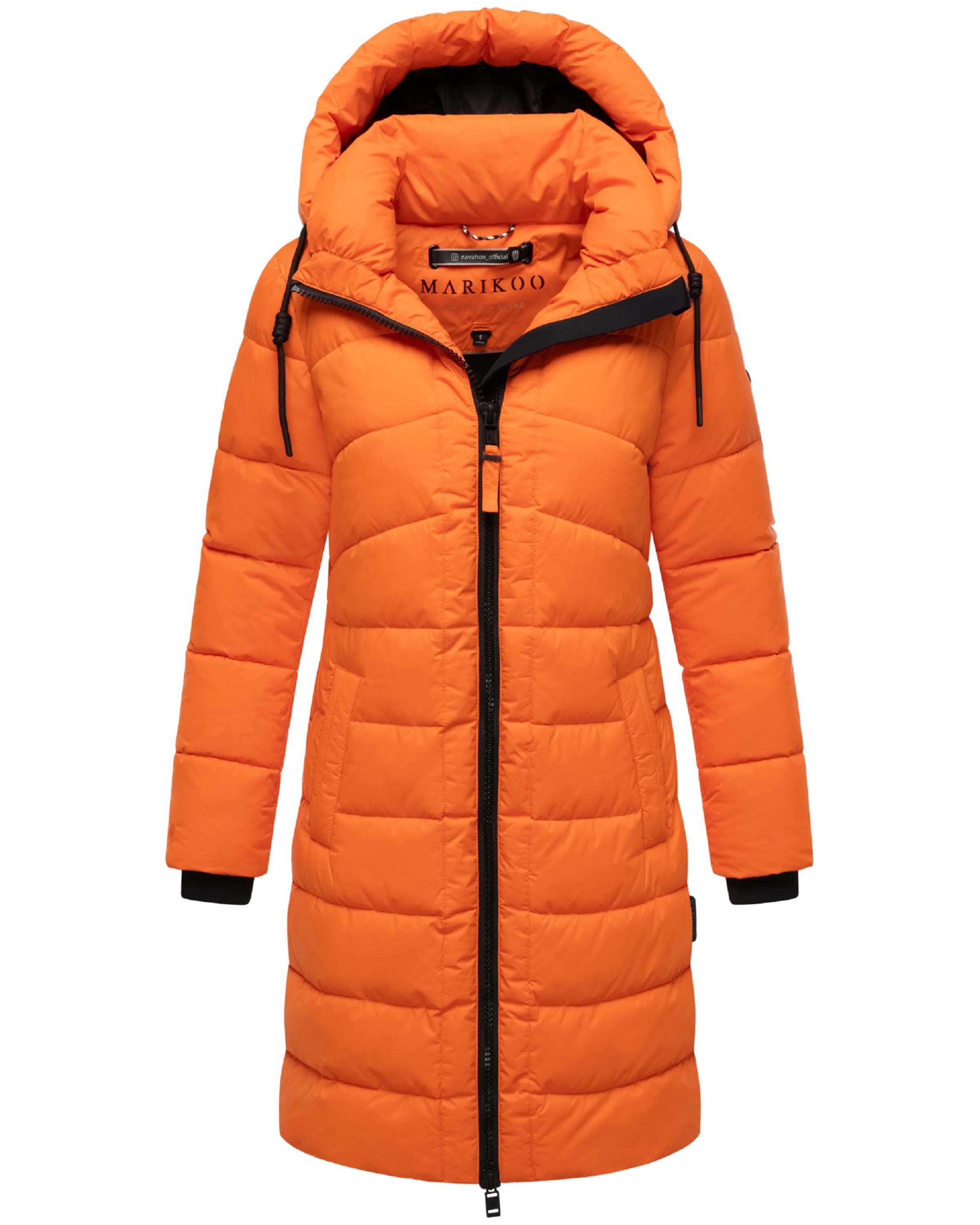 MARIKOO Зимнее пальто 'Kaltnäschen 16' в Оранжевый