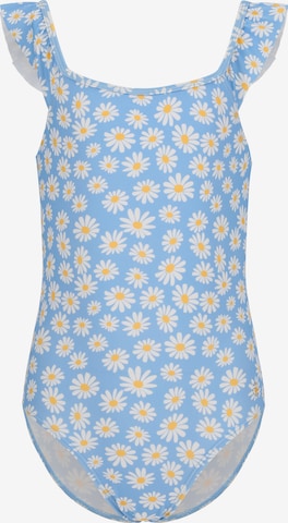 ZigZag Badeanzug 'Carly' in Blau: Vorderseite
