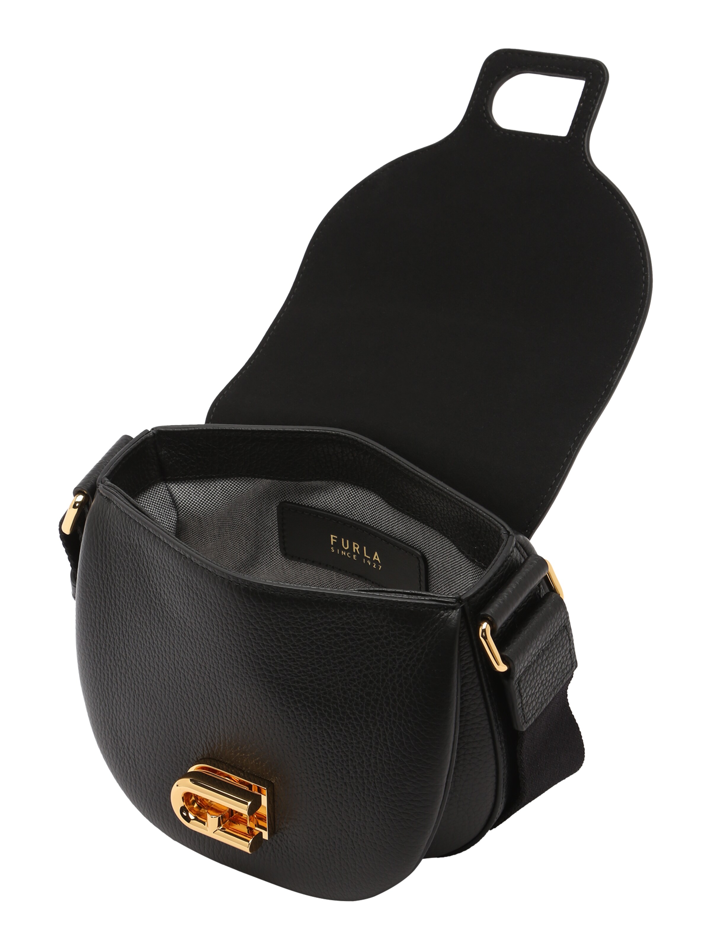 FURLA Taška přes rameno 'Lotus' – černá