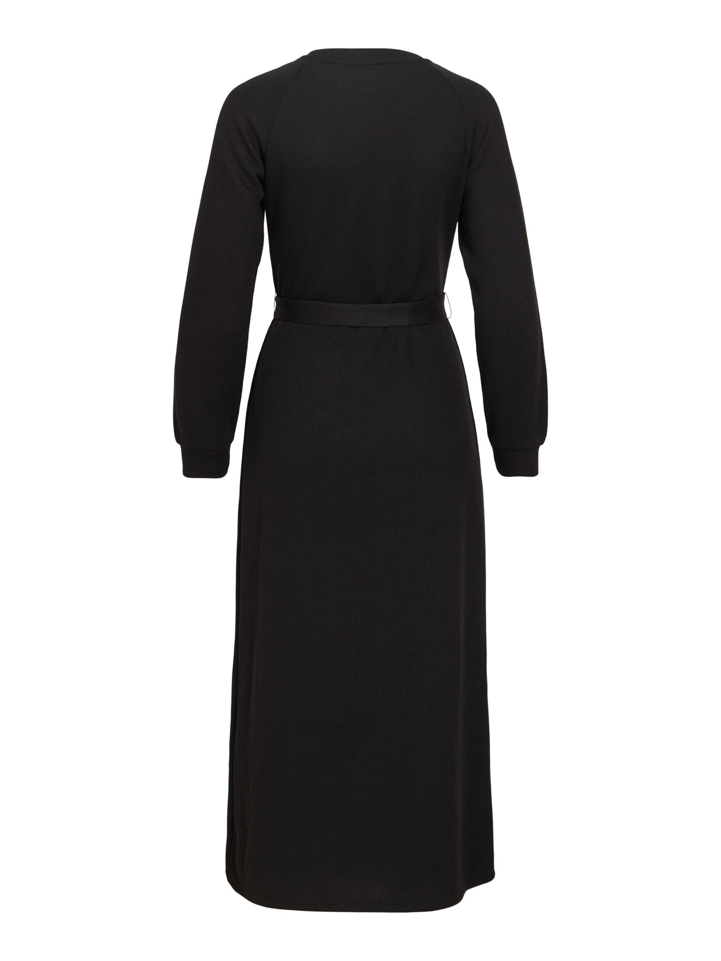 VILA Knit dress 'VIEMMY' in Black