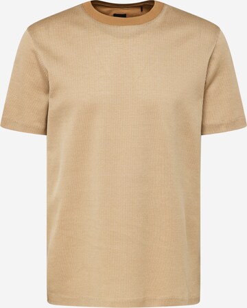 BOSS Shirt 'Tiburt 426' in Beige: front