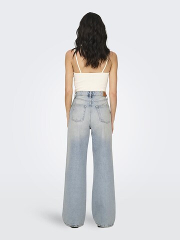 Wide leg Jeans 'ONLHope-Hush' di ONLY in blu