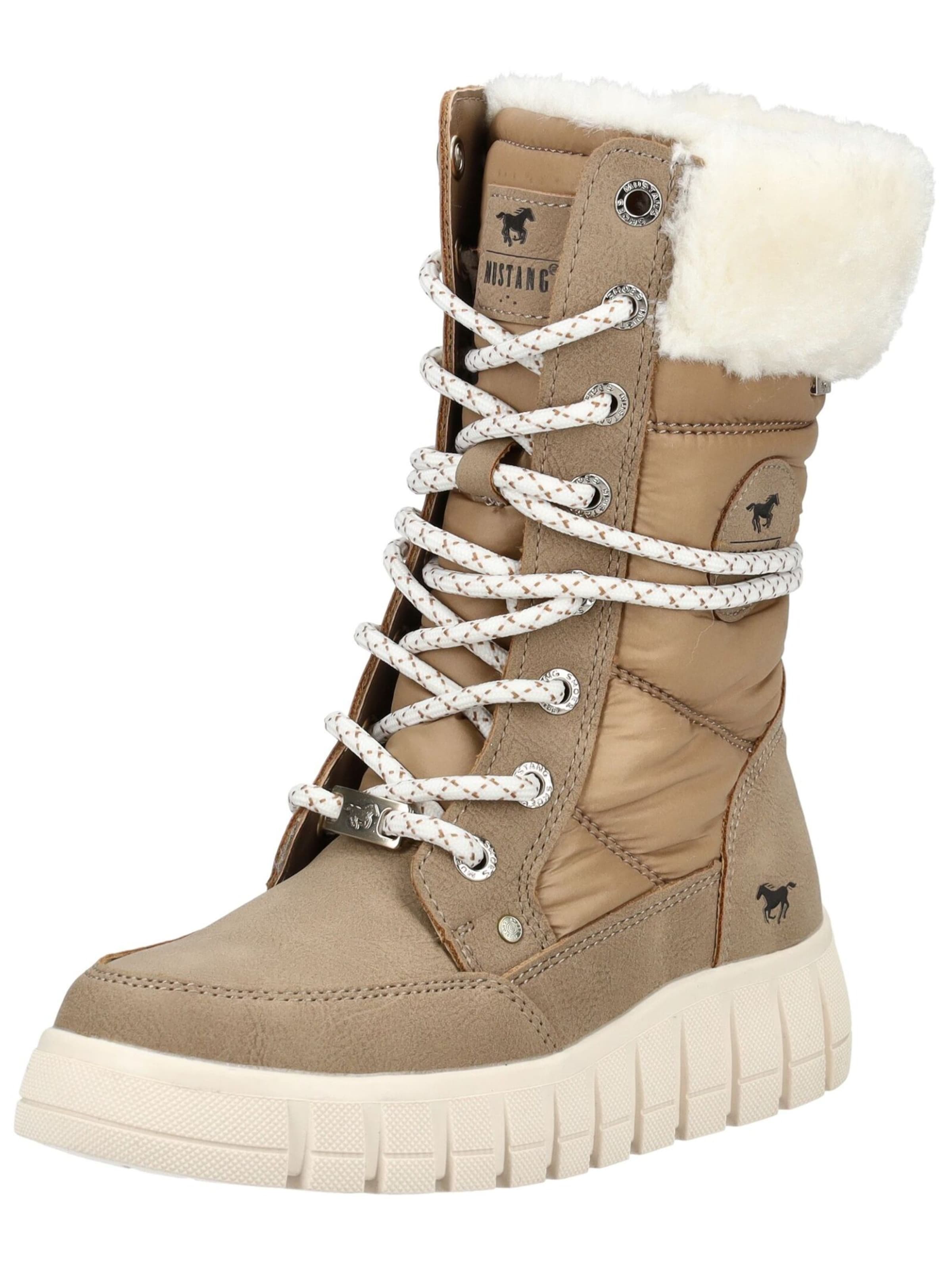 MUSTANG Boot in Beige: front