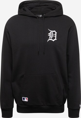 NEW ERA Sweatshirt 'LEAGUE ESSENTIALS' in Zwart: voorkant