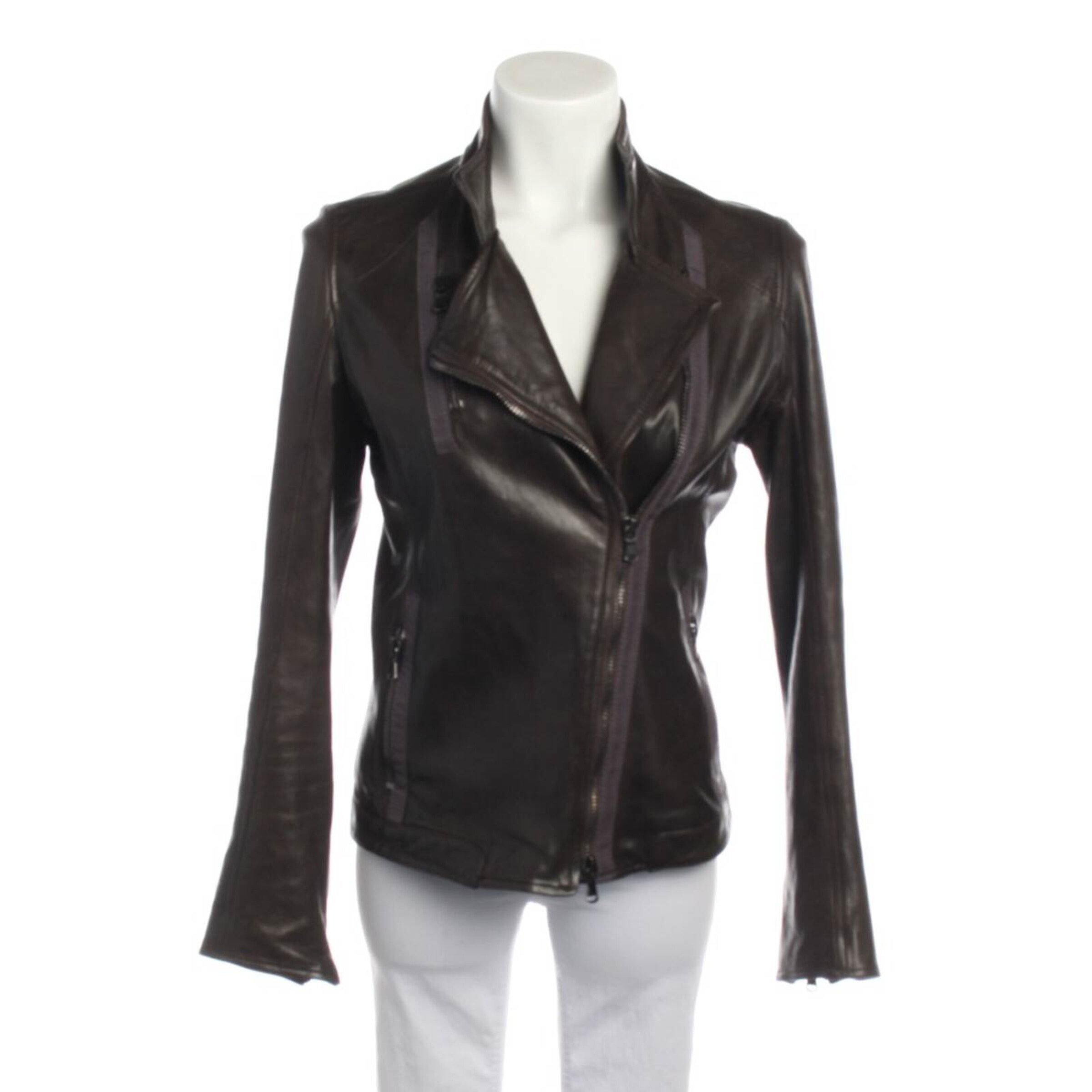 Frauenschuh Jacket & Coat in S in Brown: front