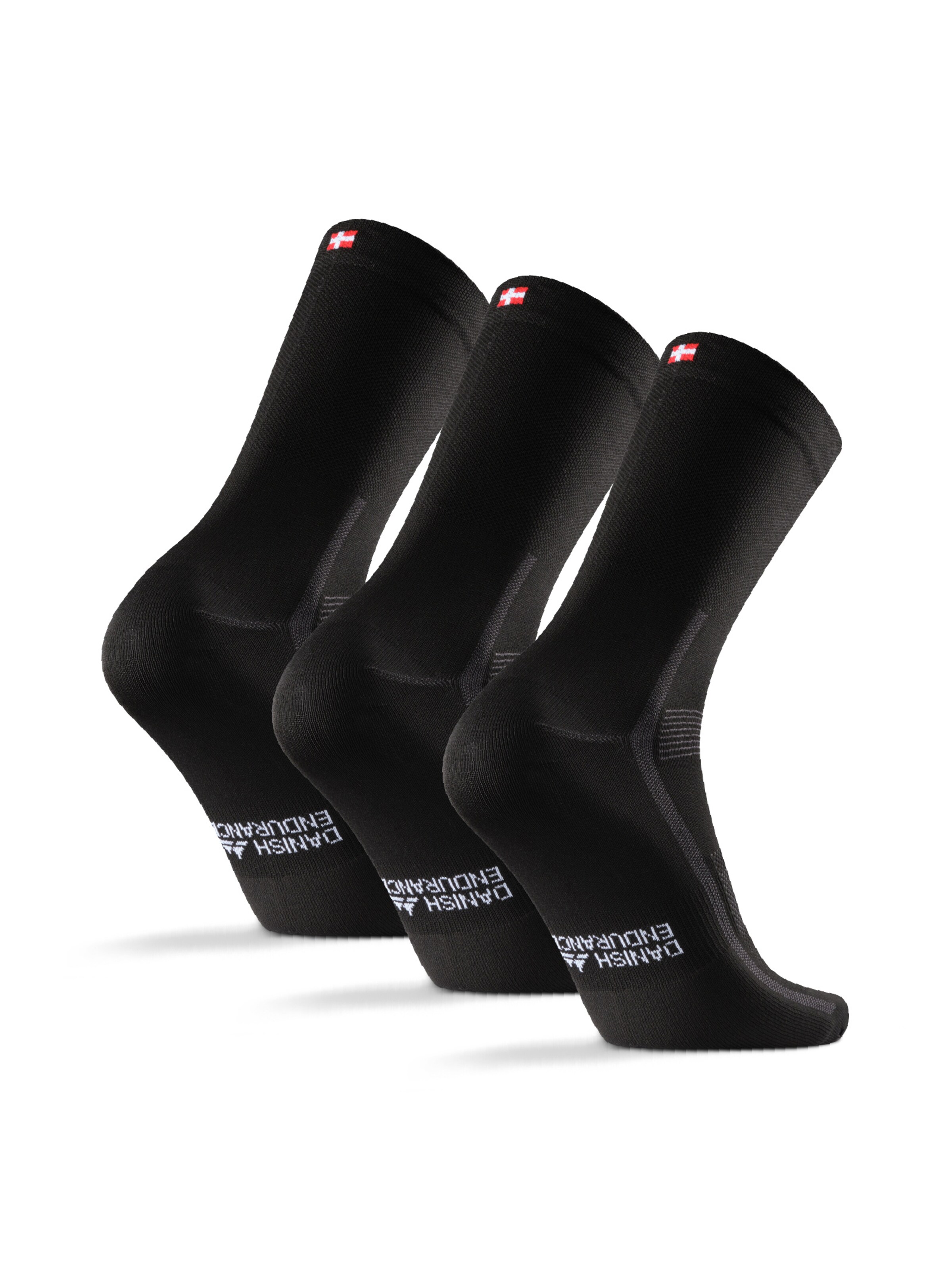DANISH ENDURANCE Athletic Socks in Black