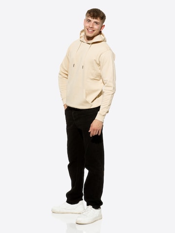 Sweat-shirt Cotton Prime en beige