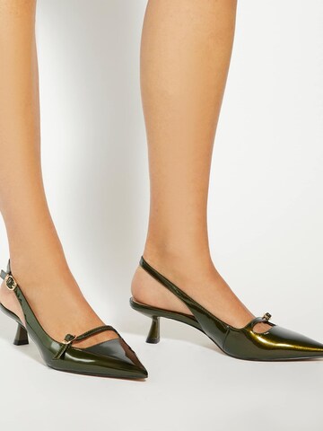 Dune LONDON Slingpumps 'Deserved' in Groen