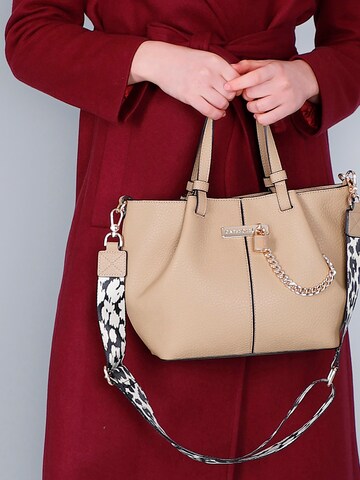CAFè NOIR Shopper in Beige: voorkant