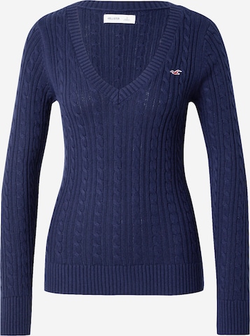 HOLLISTER - Pullover em azul: frente