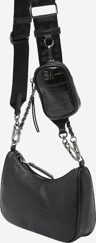 STEVE MADDEN - Mala de ombro 'Btwistie' em preto: frente