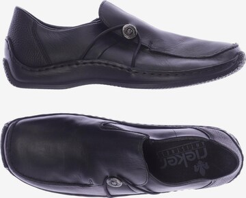 Rieker Flats & Loafers in 38 in Black: front