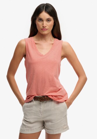 Haut Superdry & Co en orange : devant