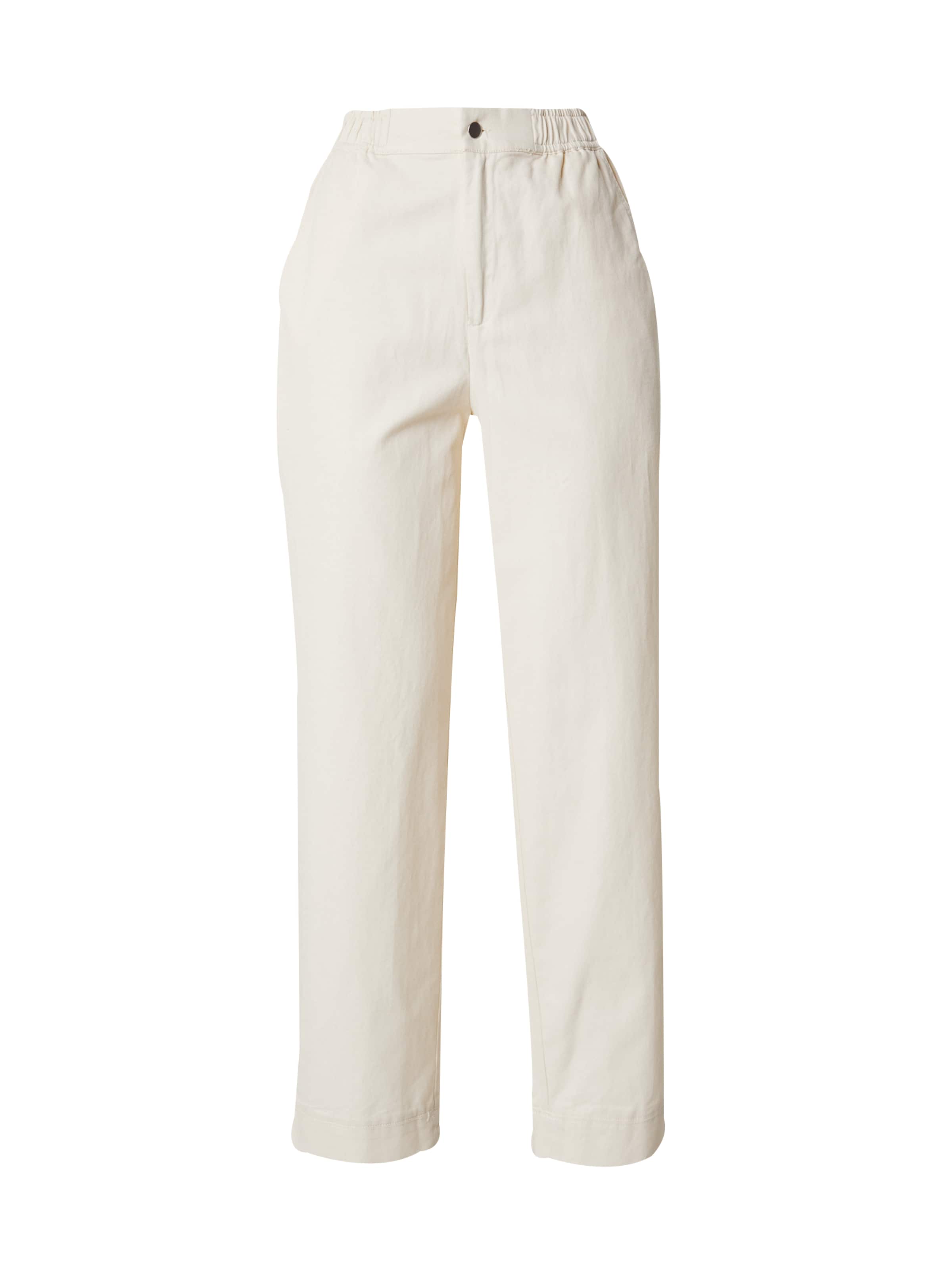 Soft Rebels Regularen Hlače 'Charlott' | bež barva: sprednja stran