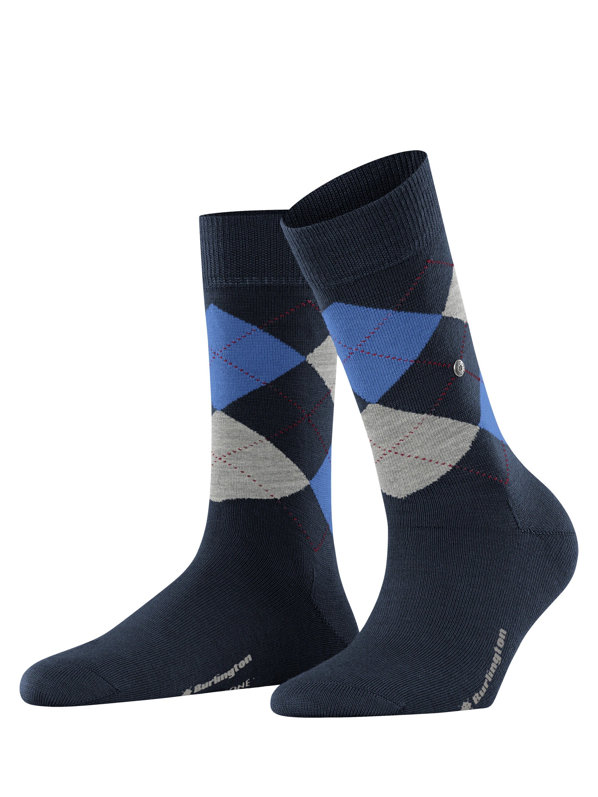 BURLINGTON Socks 'Marylebone' in Blue: front
