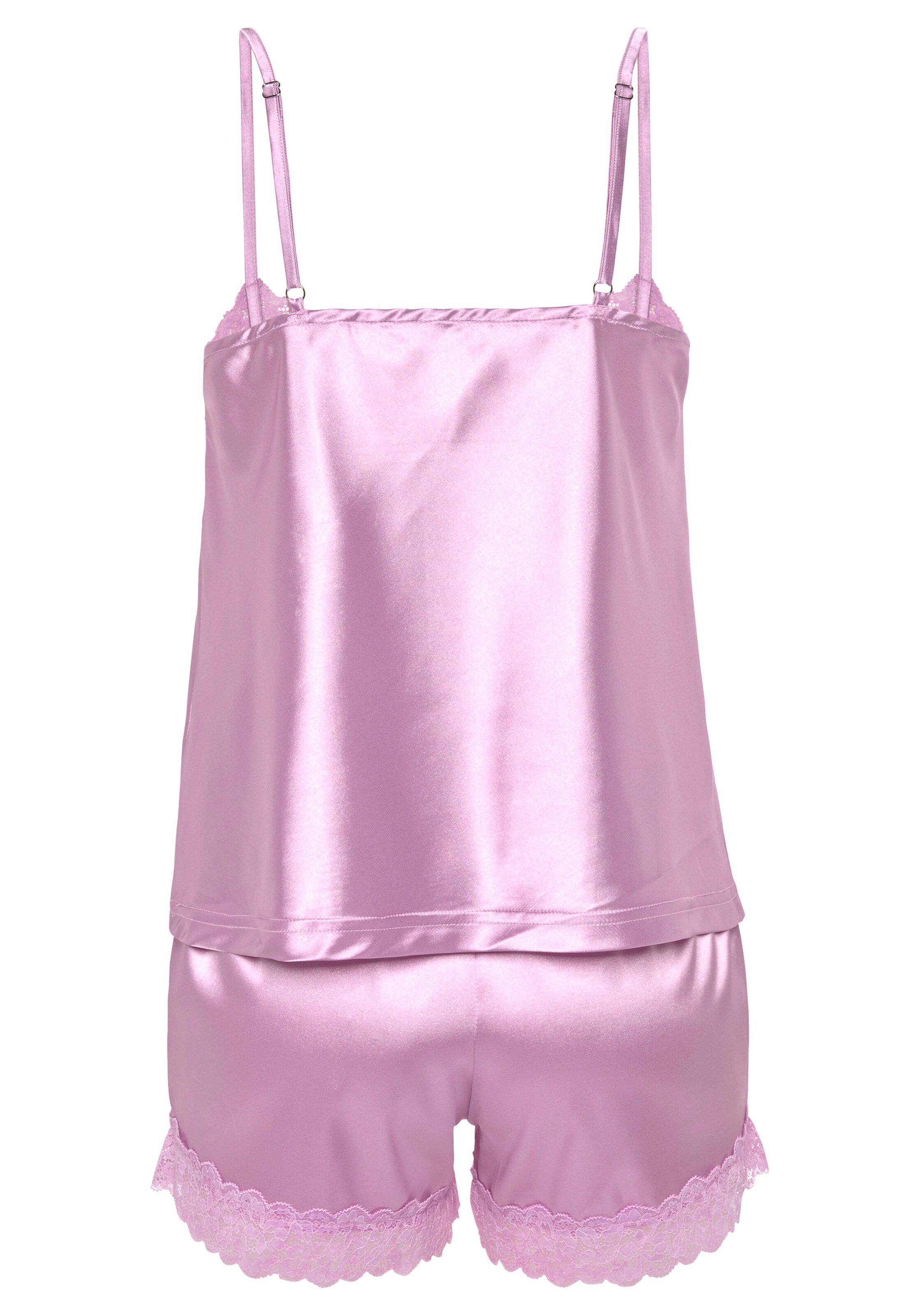 VIVANCE Short Pajama Set in Purple