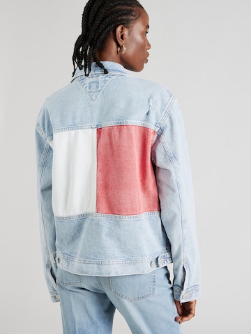 Tommy Jeans Prechodná bunda - Modrá