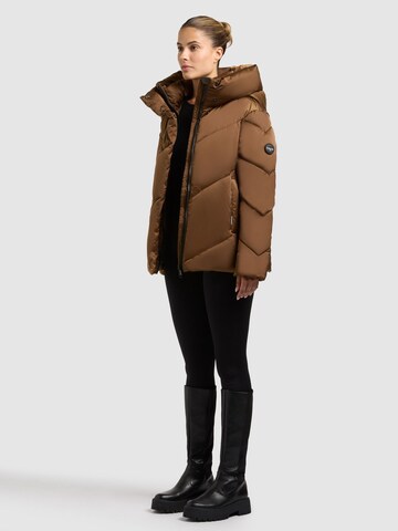 khujo Winter Jacket in Brown