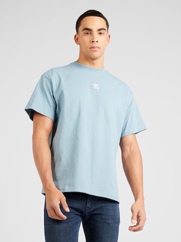 CONVERSE Μπλουζάκι σε μπλε: μπροστά