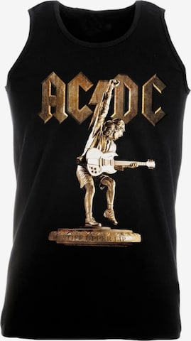 T-Shirt 'AC/DC Stiff Upper Lip Tank-Top' AC/DC en noir : devant