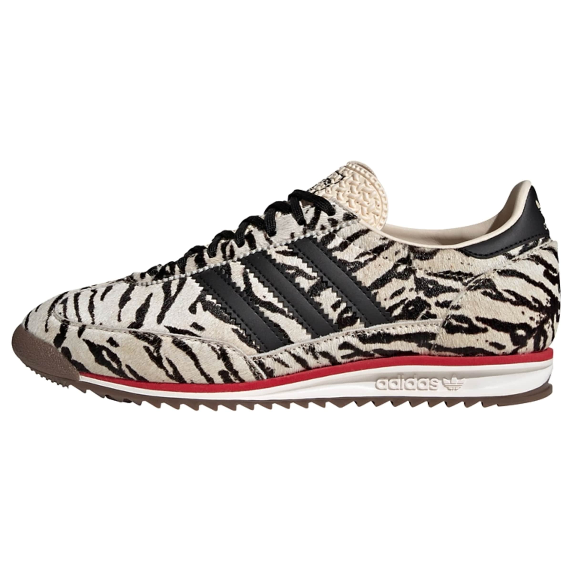 Baskets basses 'SL 72' ADIDAS ORIGINALS en blanc : devant