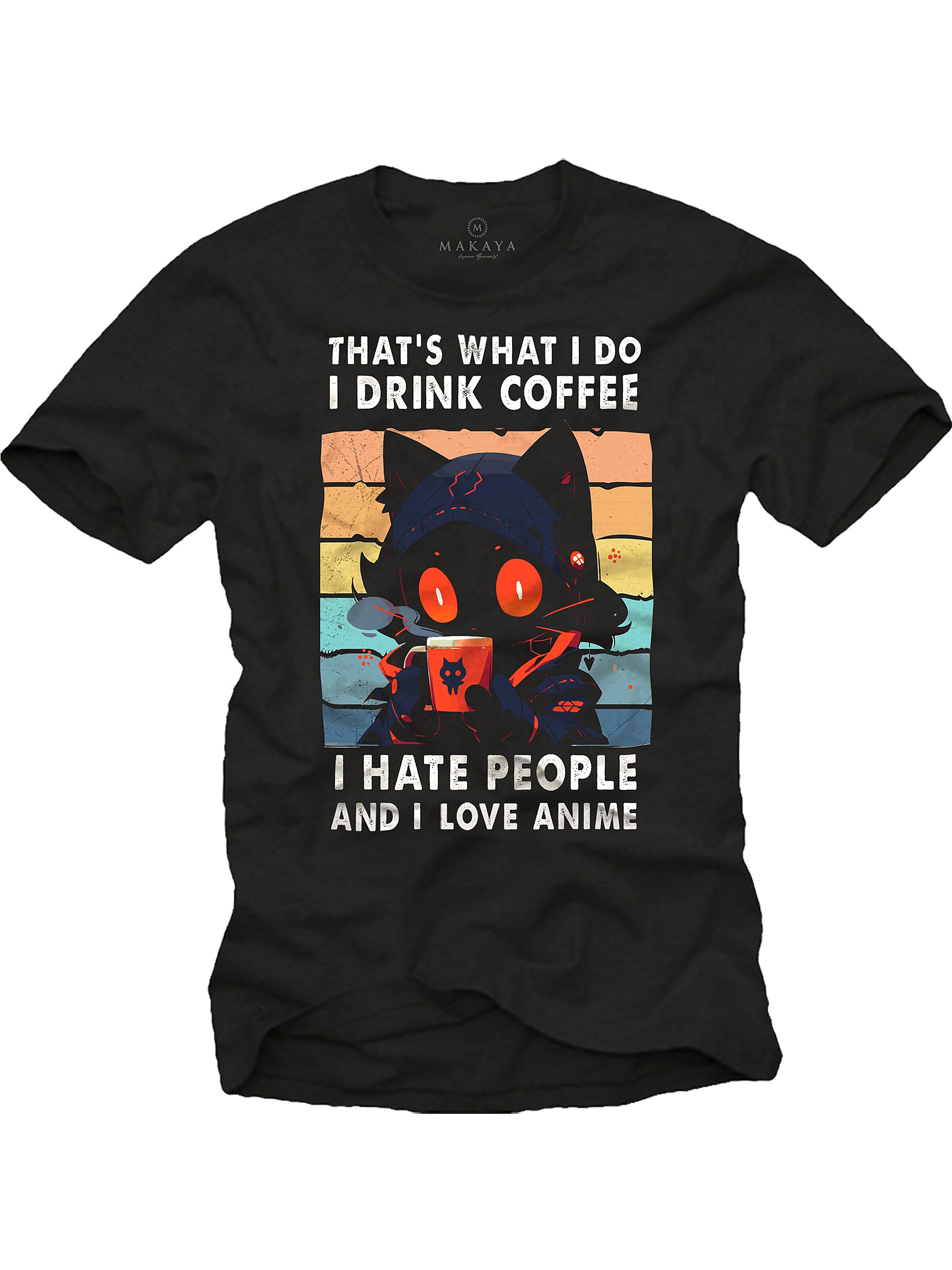 MAKAYA Shirt in Black: front