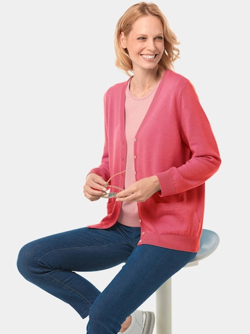 Goldner Gebreid vest in Roze