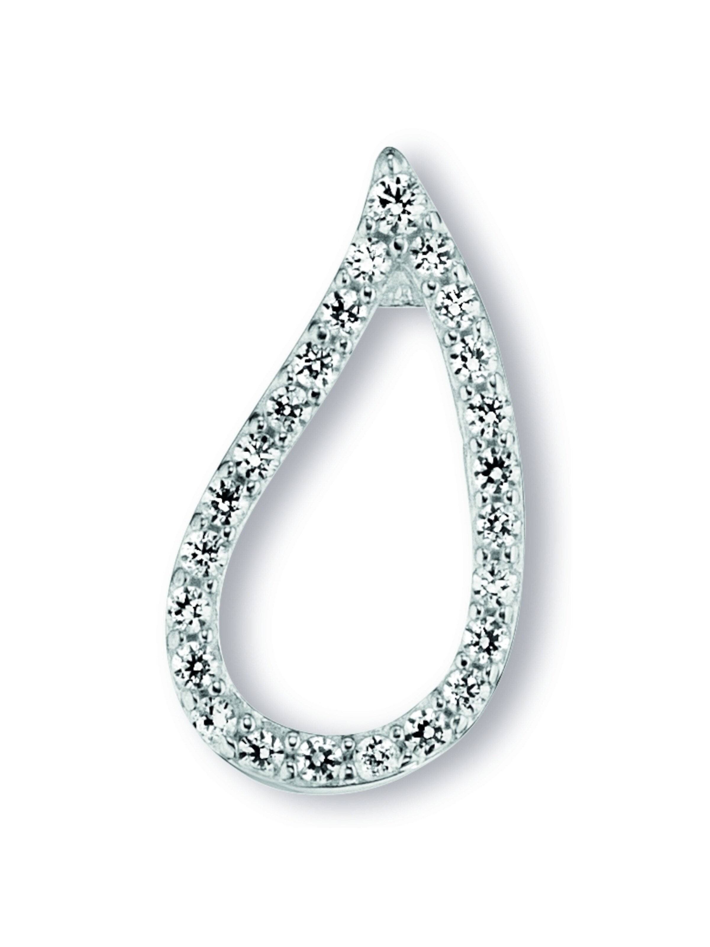 ONE ELEMENT Pendant in Silver: front