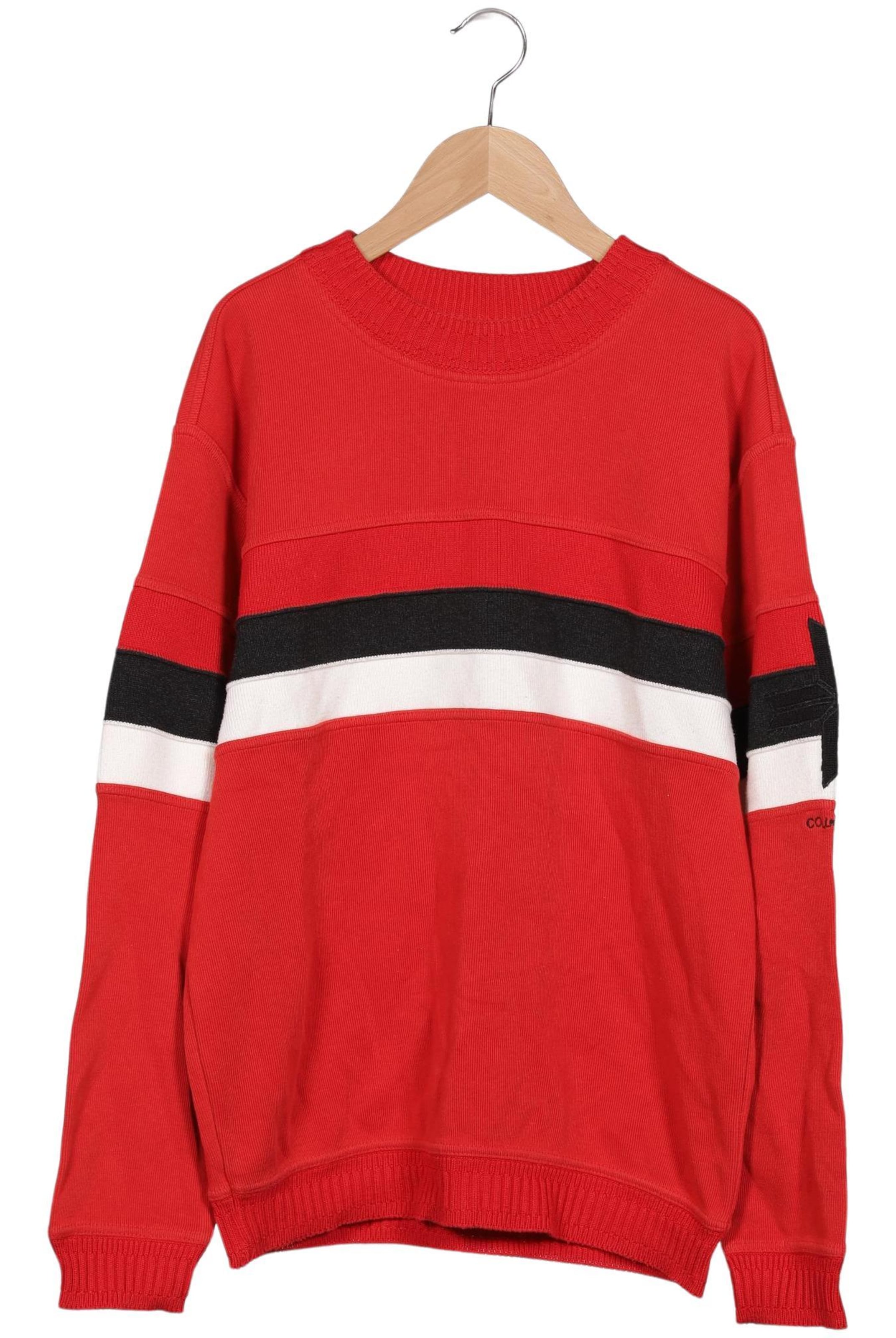 Carlo Colucci Pullover in S in rot, Produktansicht