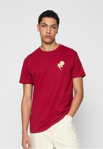 T-Shirt 'Wasted Youth' MT Men en rouge : devant