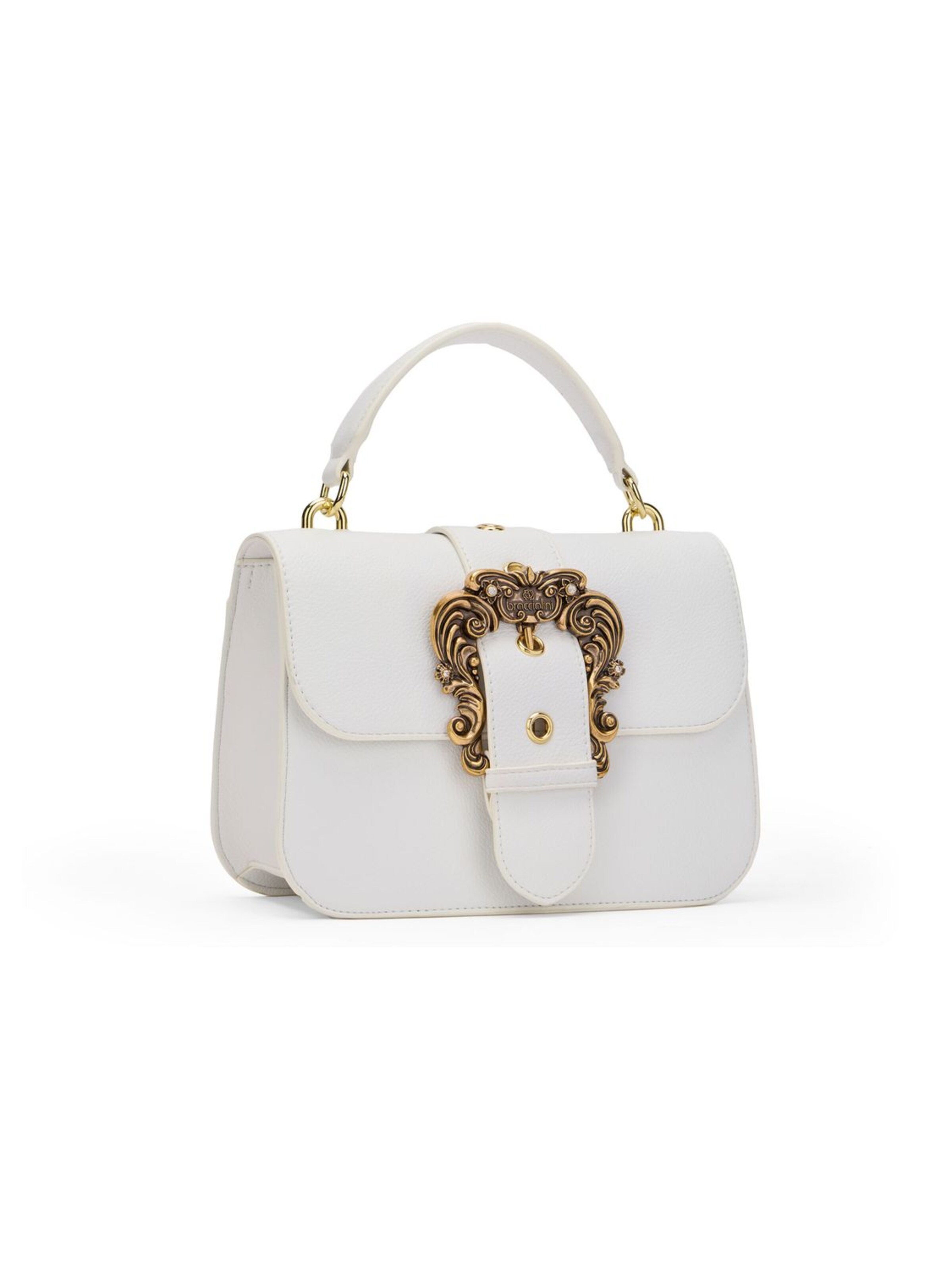 Braccialini Handbag 'Baroque' in White