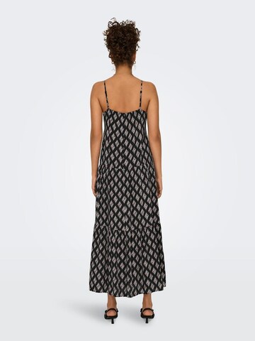 ONLY - Vestido de verão 'NOVA' em preto