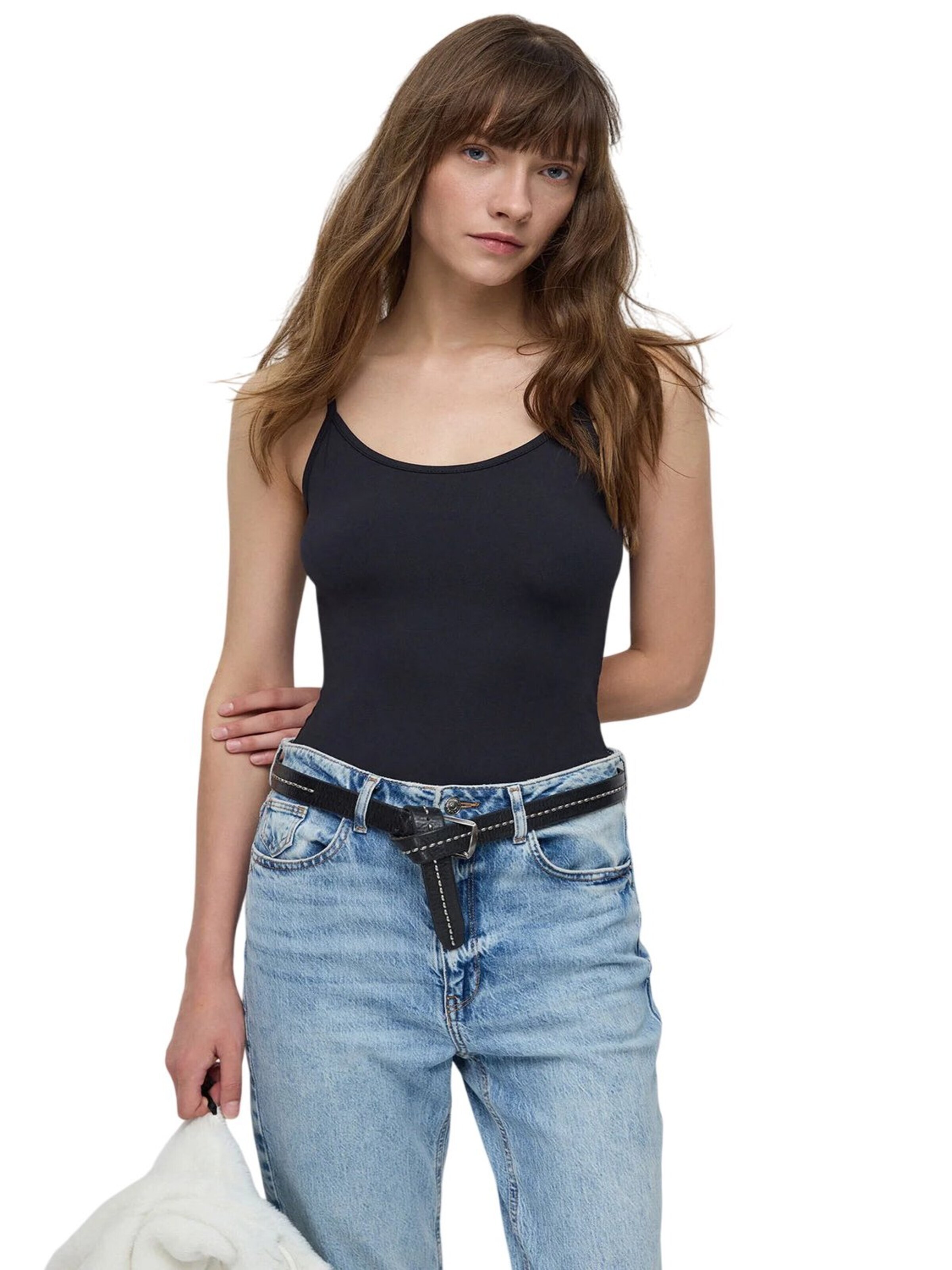 No Matter What Top in Zwart