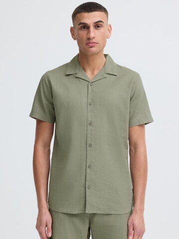 INDICODE JEANS Regular fit Button Up Shirt ' IDMonken ' in Green: front