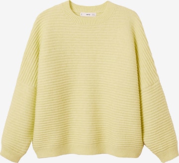 MANGO Sweater 'Bimini' in Yellow: front