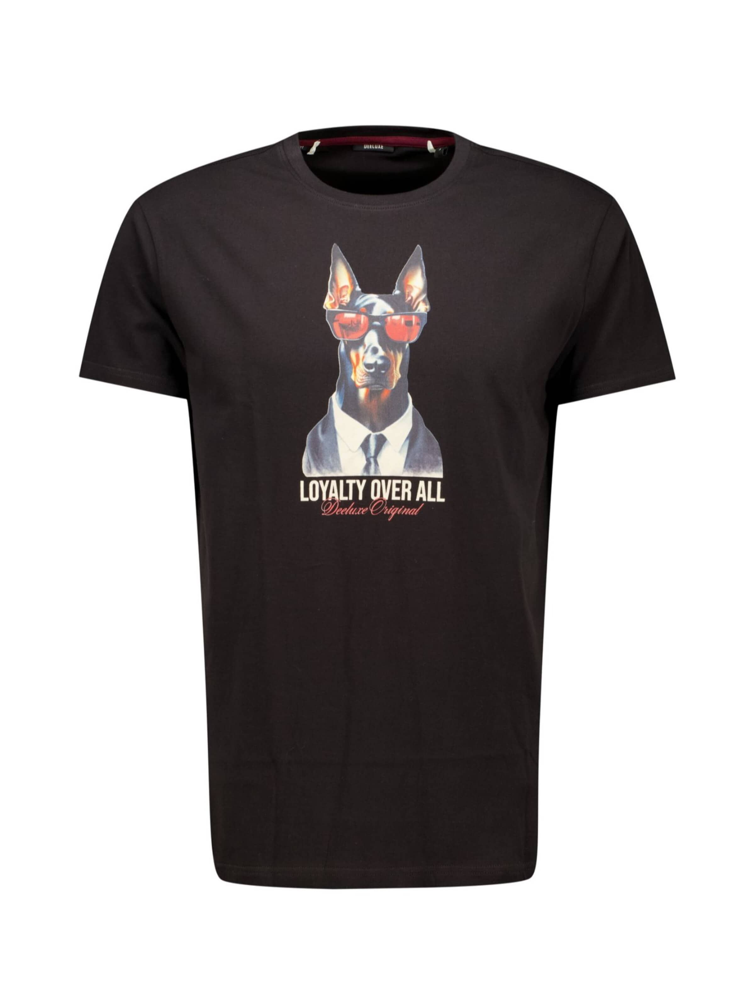Deeluxe Shirt‌‌‌‌‌‌‌ in Schwarz: Vorderseite