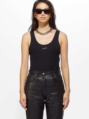 Young Poets Shirt Bodysuit 'Yannie' in Black: front