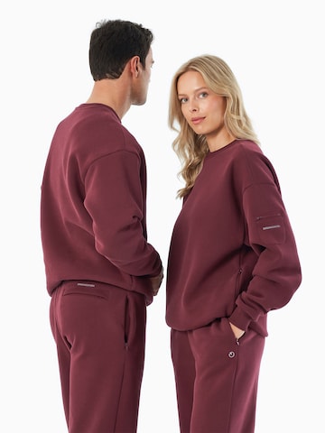 Organication Sweatshirt in Rot