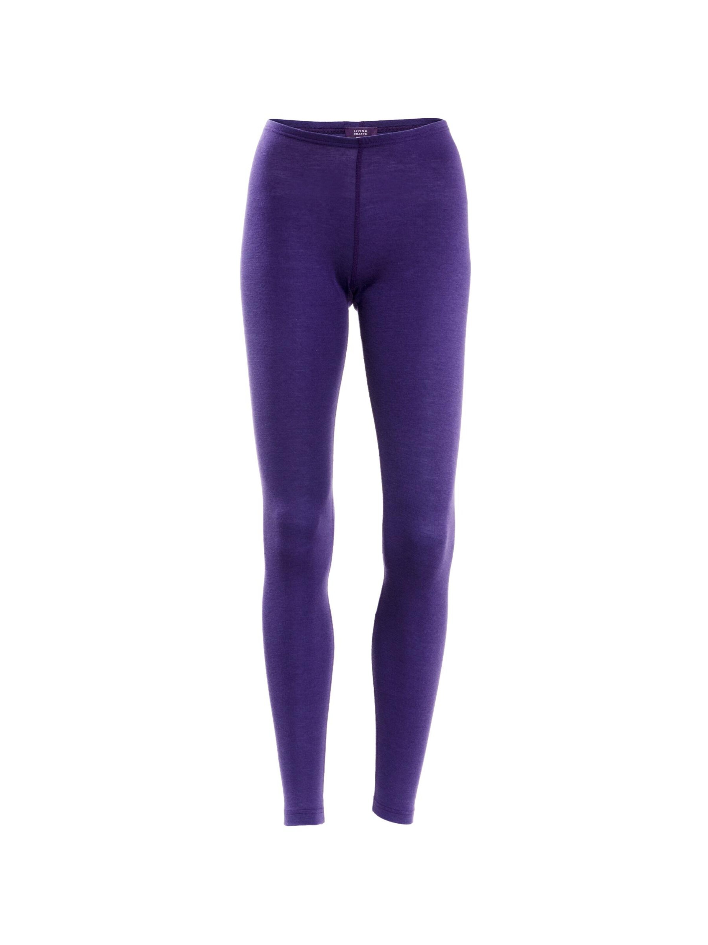 Living Crafts Leggings 'BASSY' in Purple: front