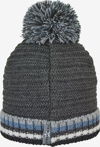 STERNTALER Beanie 'Umschlag' in Grey