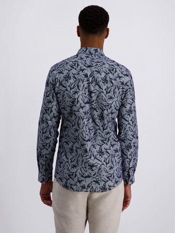PIERRE CARDIN Regular fit Overhemd in Blauw