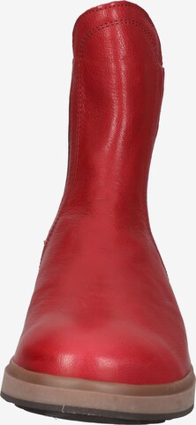 THINK! Chelsea Boots in Red