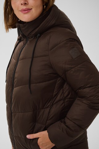 KAFFE CURVE Jacke 'KCSusanna' in Braun
