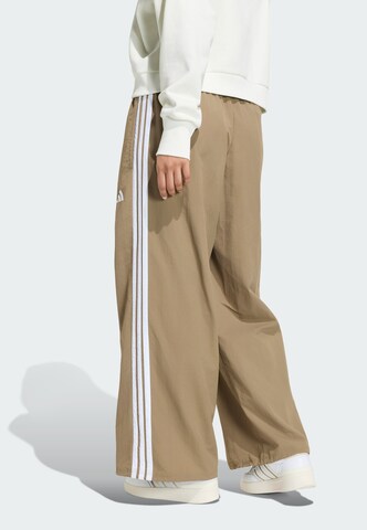 Wide Leg Pantalon de sport 'Iconic' ADIDAS SPORTSWEAR en vert
