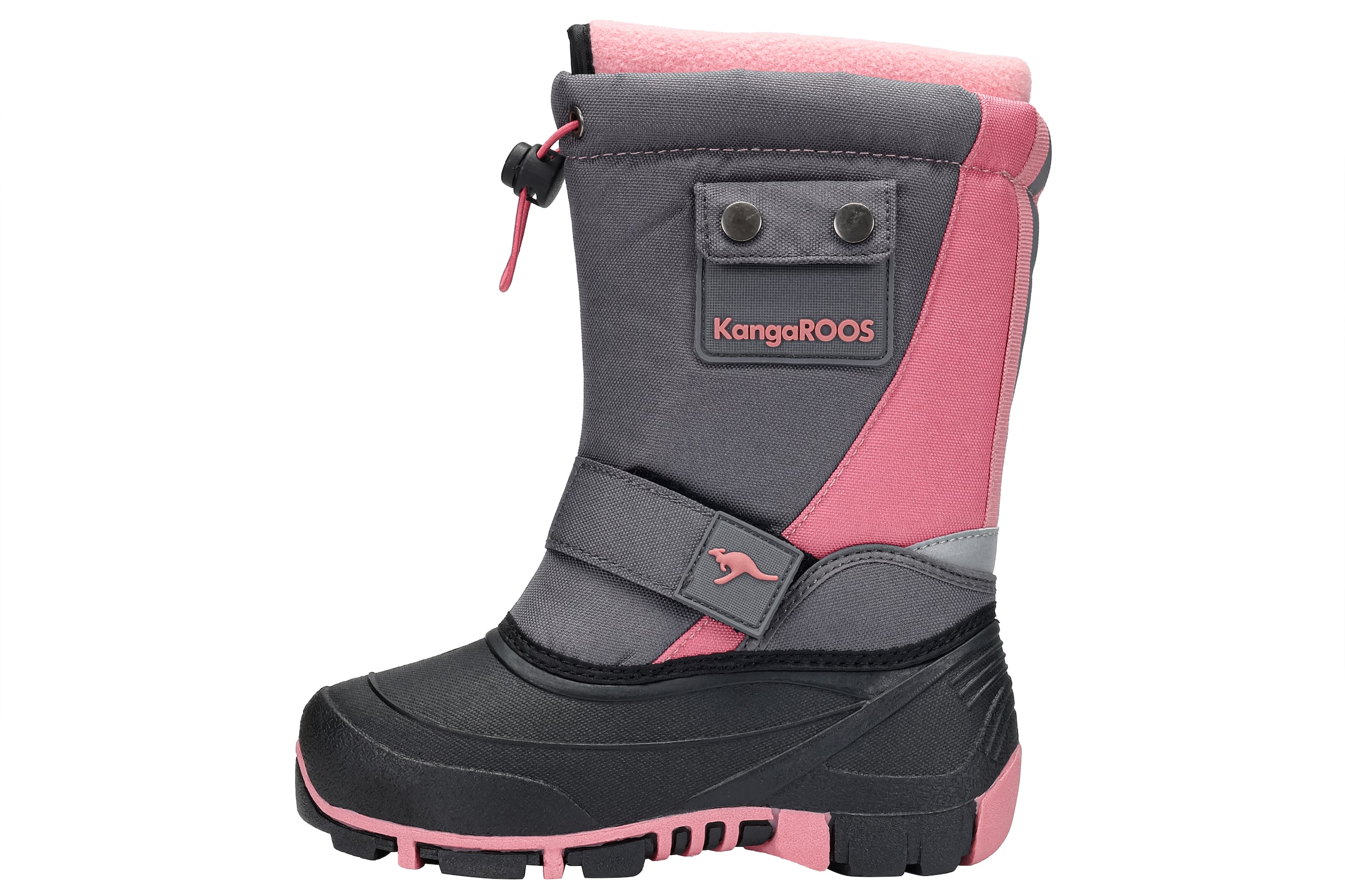 KangaROOS Snow Boots in Grey: front