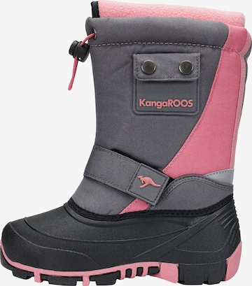 KangaROOS Snow Boots in Grey: front